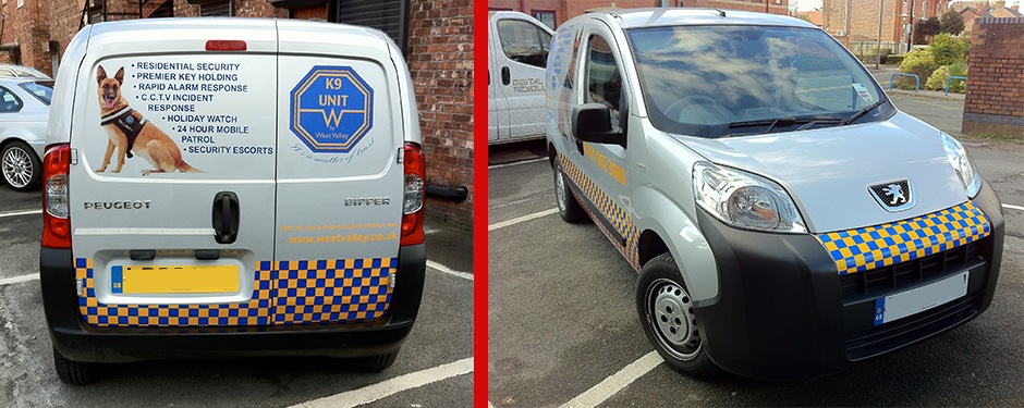 Reflective Van Graphics Manchester