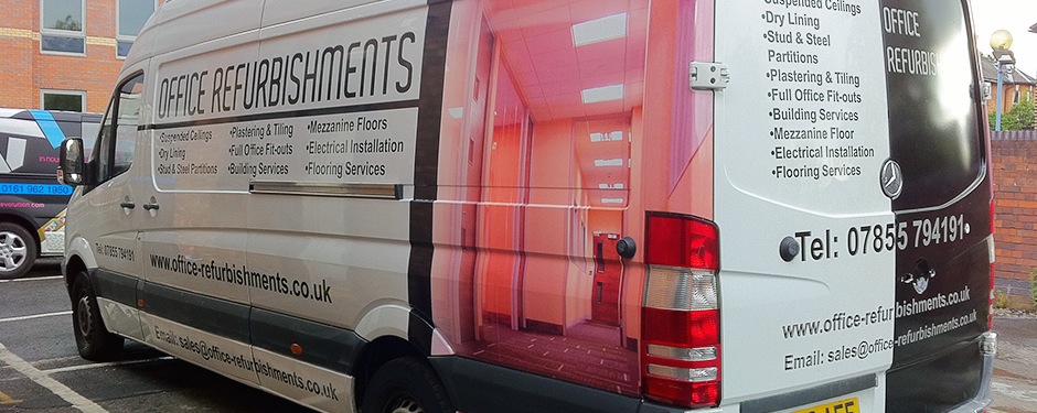 Partial Van Wraps Manchester