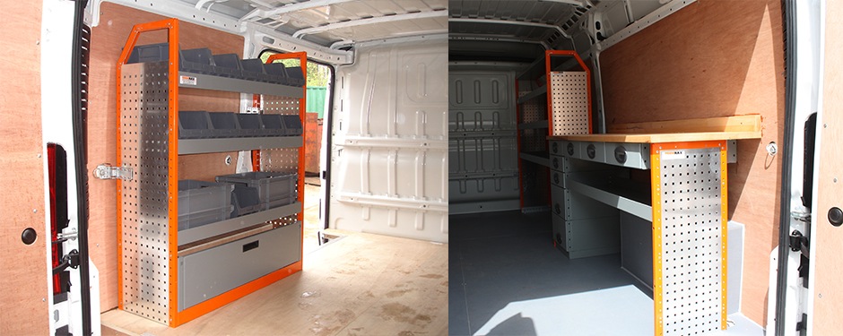 Internal Van Racking Manchester